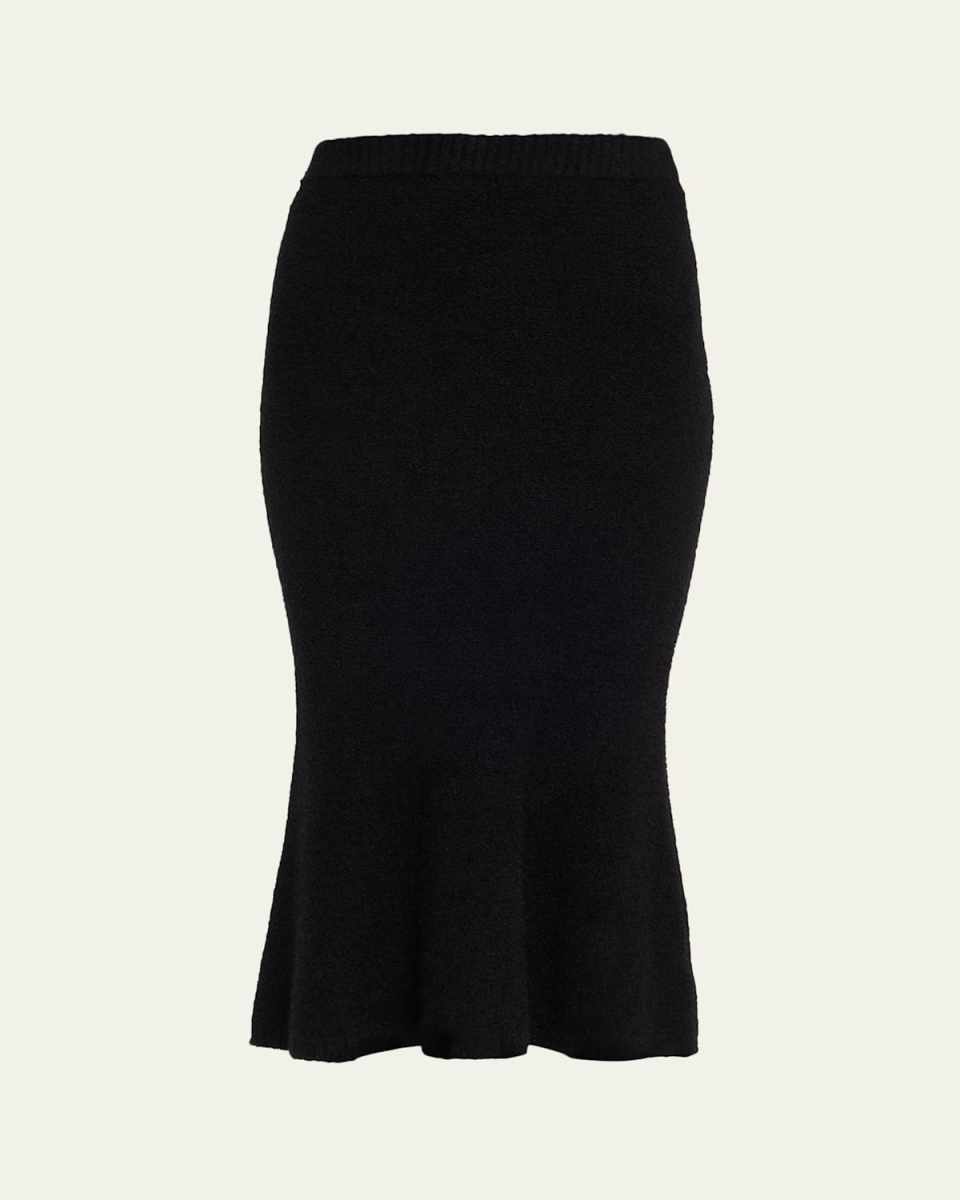 Salem Knit Flare Midi Skirt